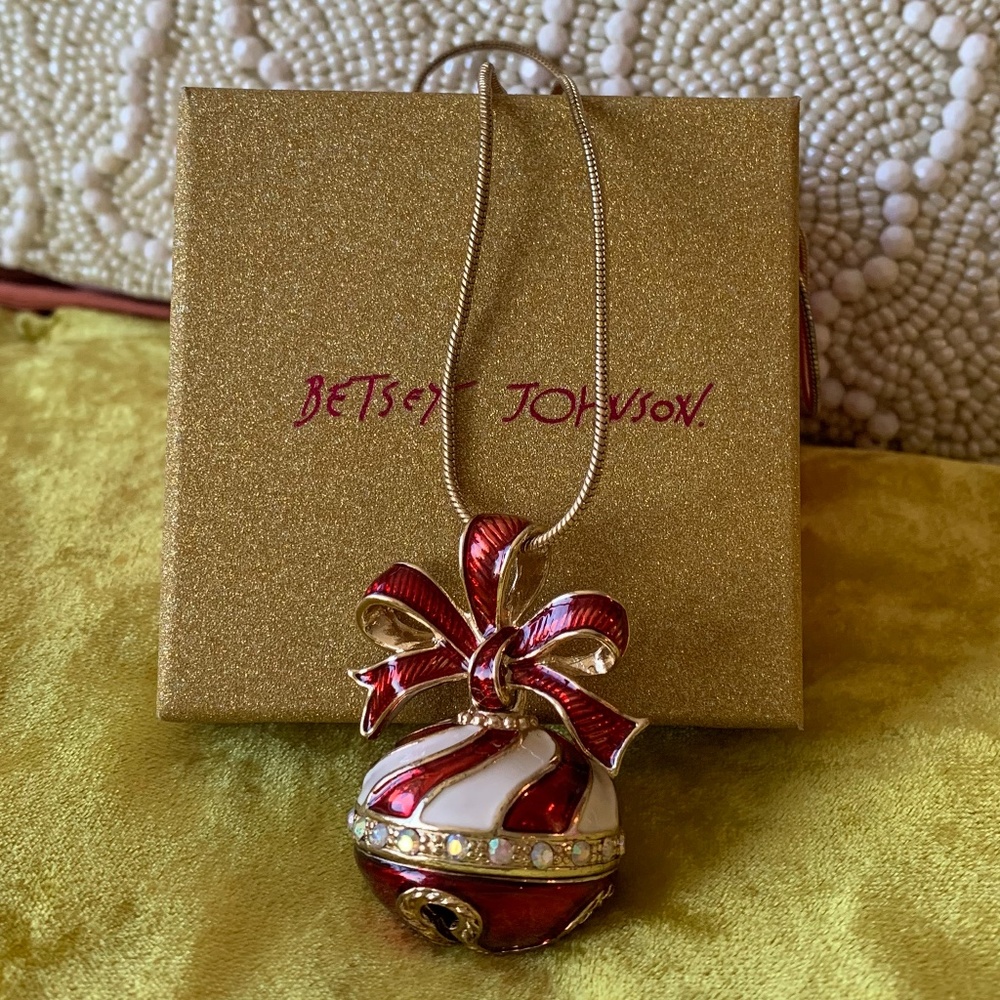 Betsey Johnson Jingle Bell Necklace